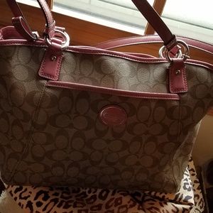 Pink Coach Handbag SOLD